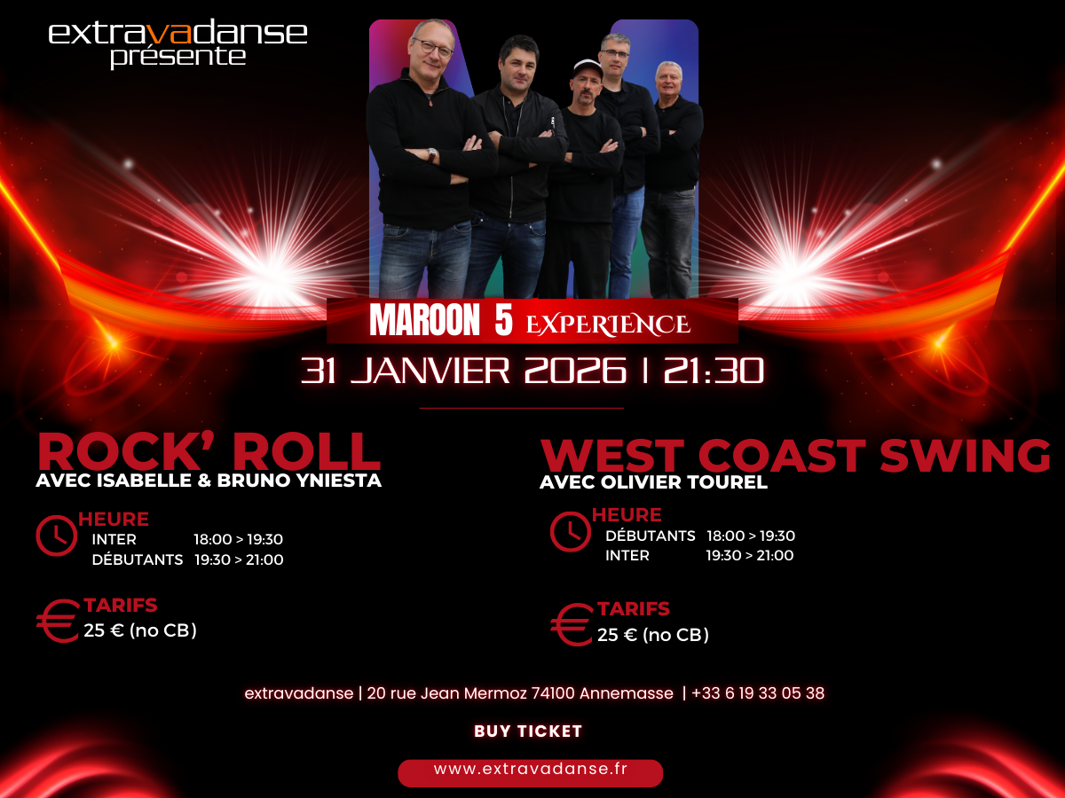 Stages Rock & West Coast + Soirée avec orchestre Live