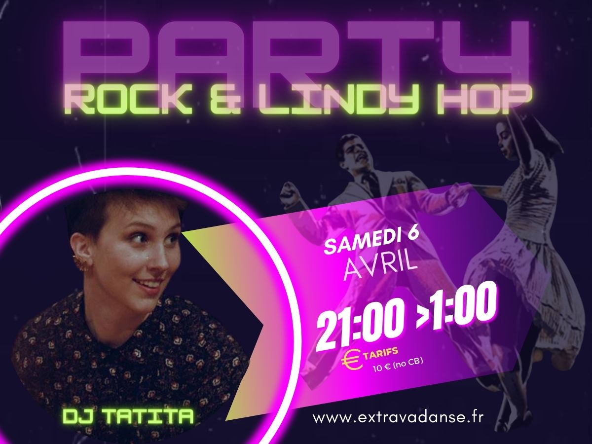 Rock & Lindy Hop Party samedi 6 avril