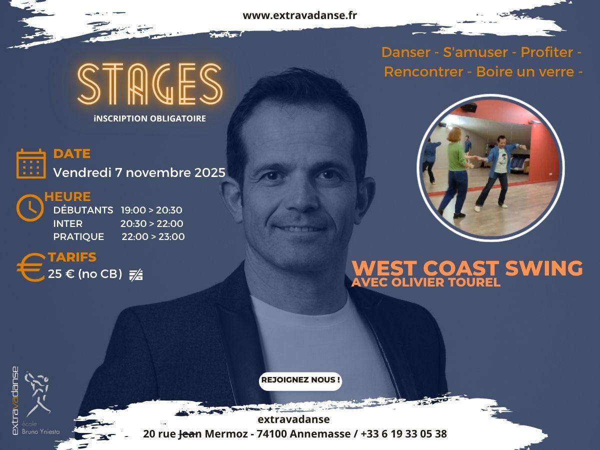 Stages WCS & pratique vendredi 7 novembre 2025