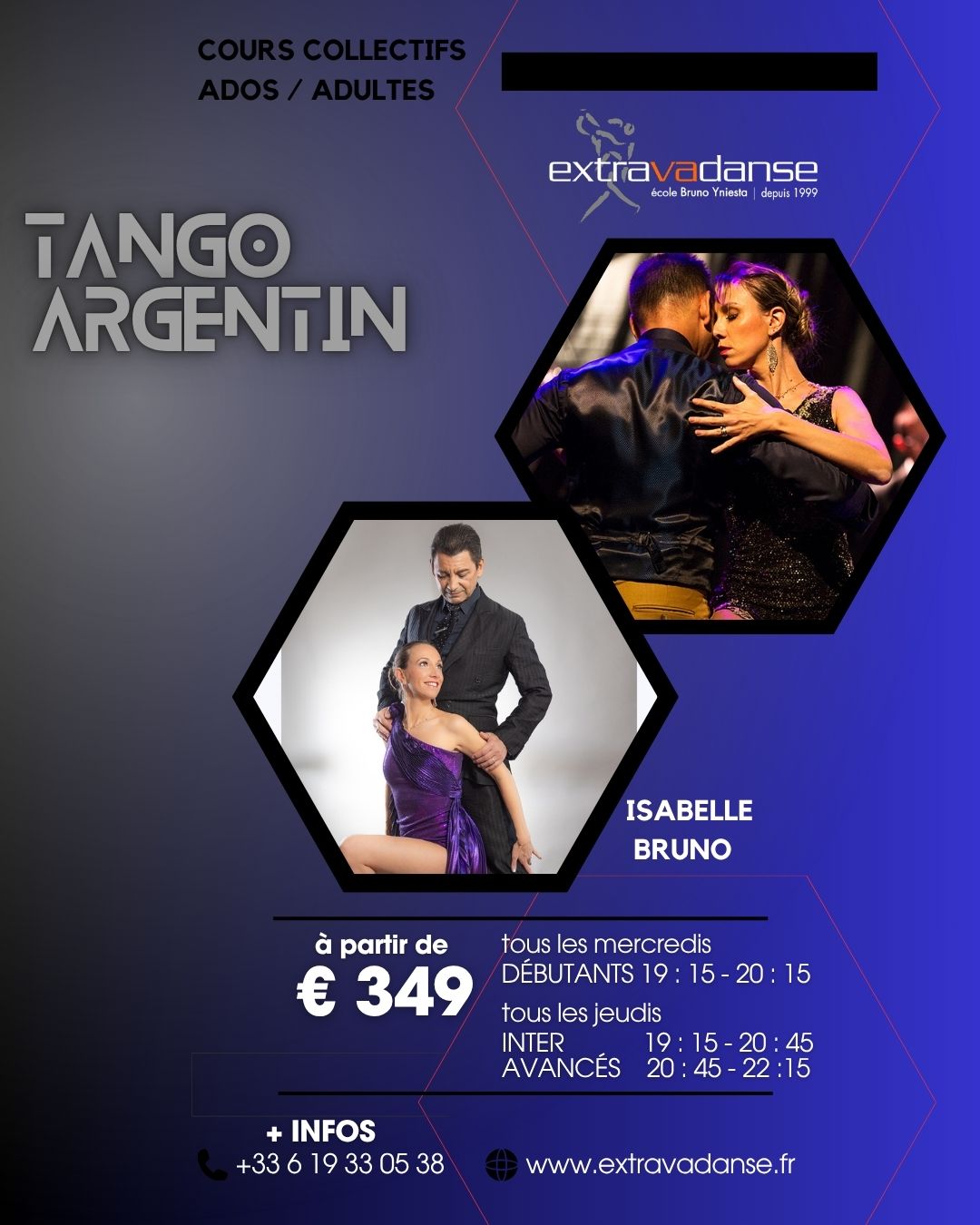 Venez essayer le tango argentin&nbsp;!