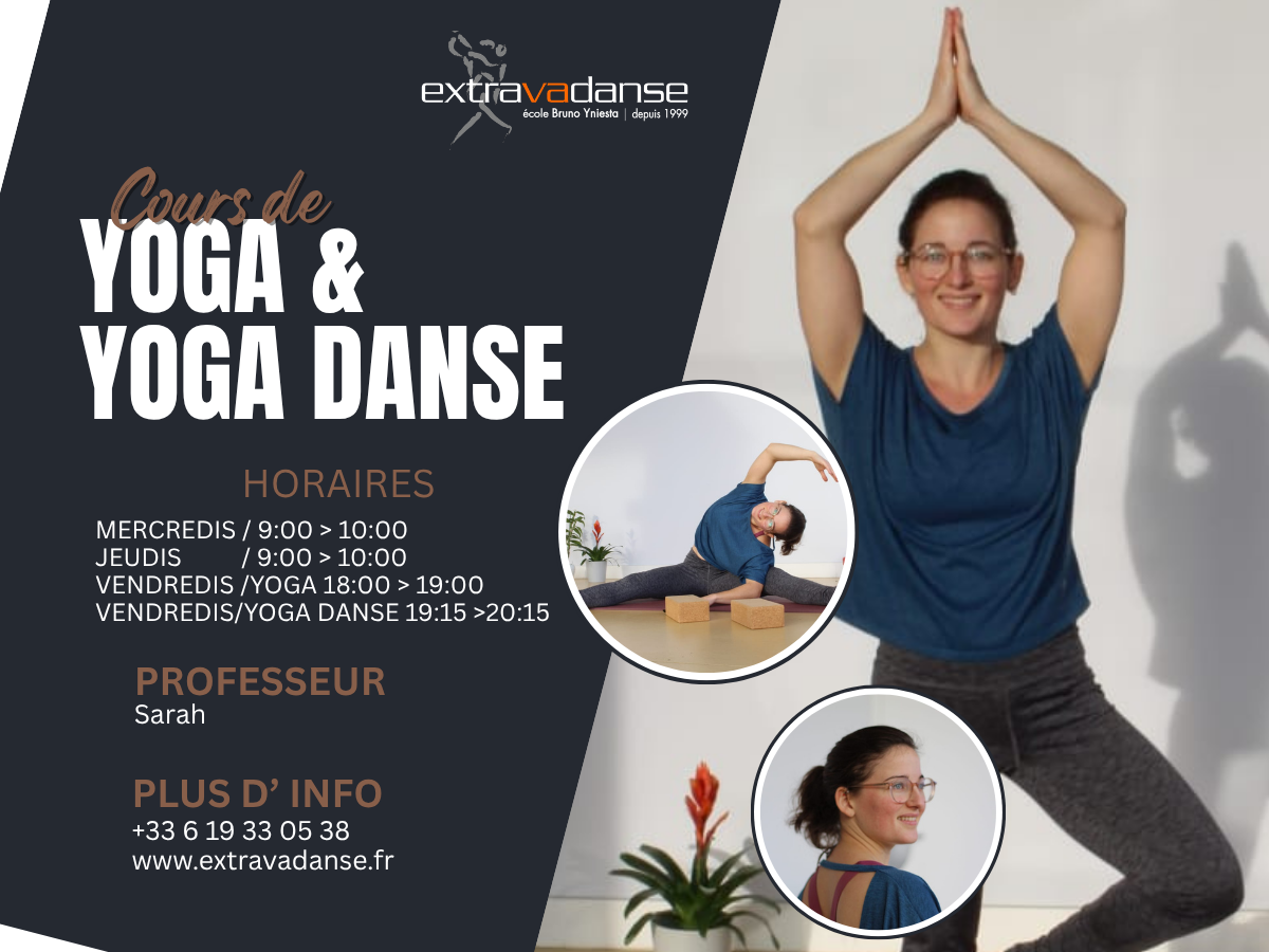 Venez Tester le Yoga avec Sarah&nbsp;!